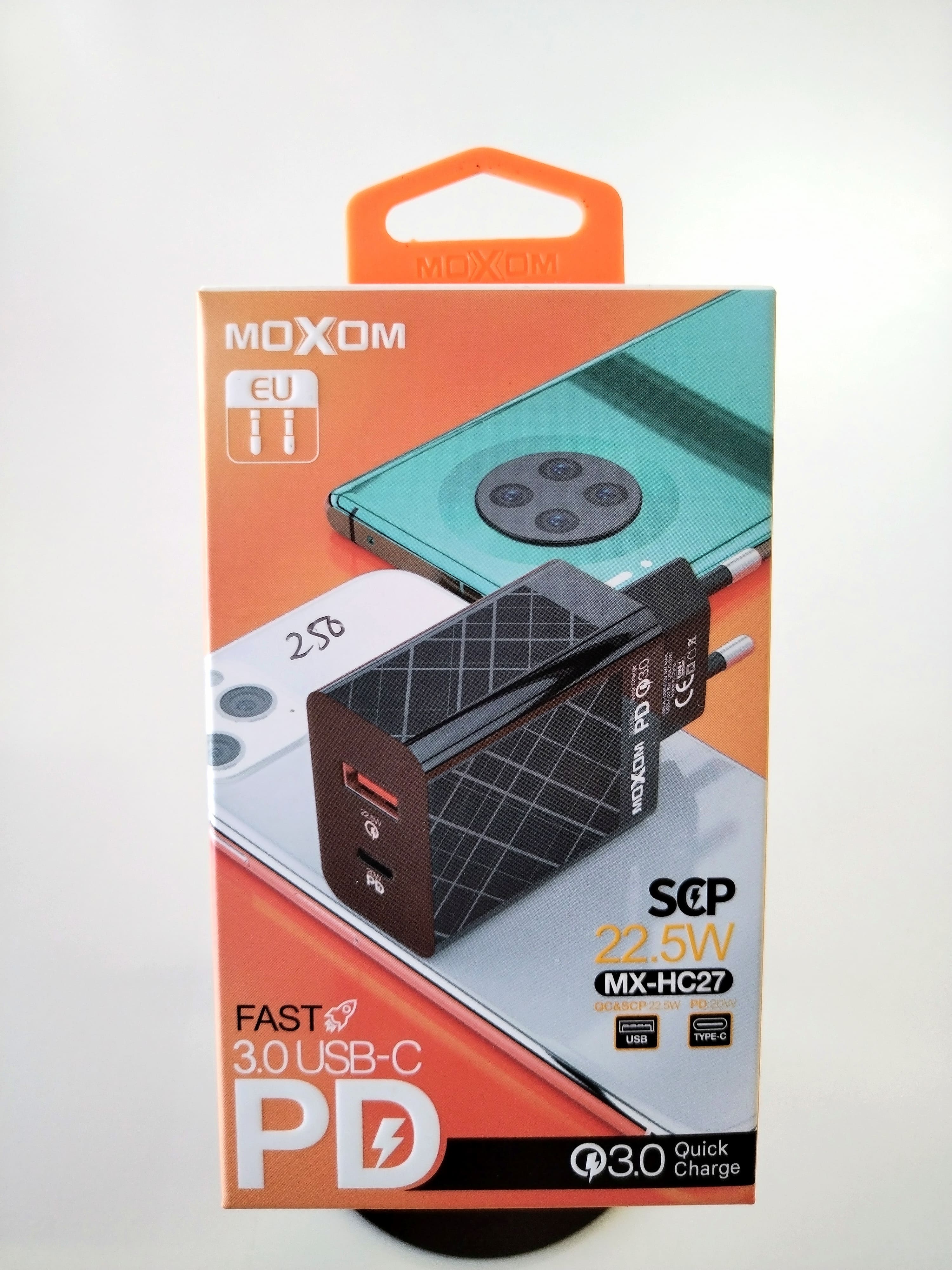Moxom 22.5W Dual Port Adapter